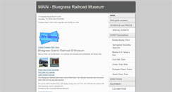 Desktop Screenshot of bluegrassrailroad.com